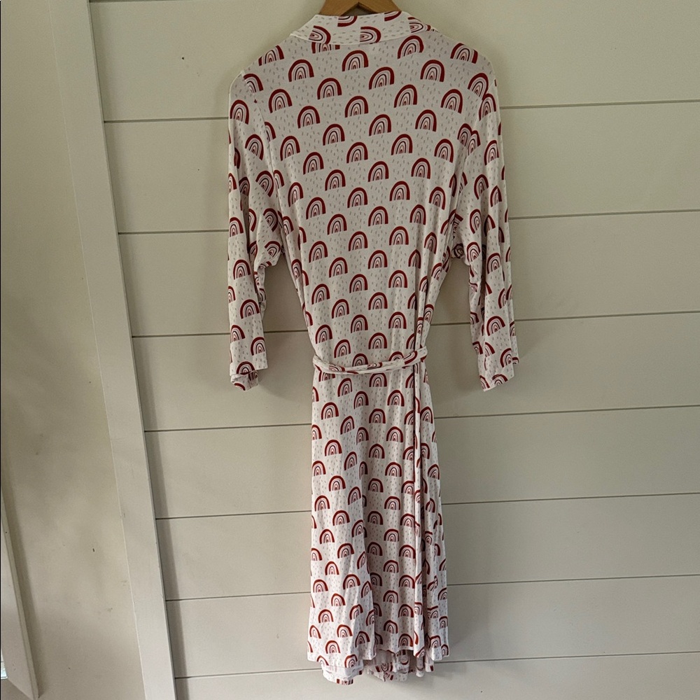 Milkmaid Goods Rainbow Patterned Robe sz M - Picture 6 of 9